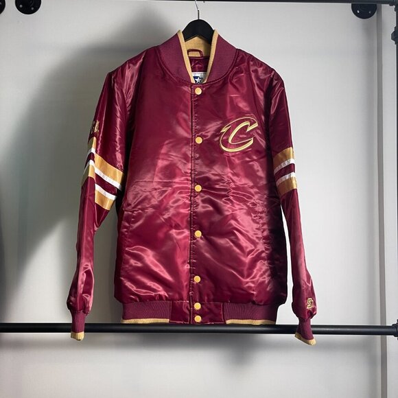 Starter Cleveland Cavaliers satin jacket size L - Picture 1 of 3